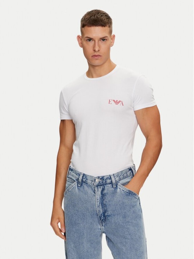 Emporio Armani Underwear Komplet 2 t-shirtów 111670 4F715 20235 Kolorowy Slim Fit