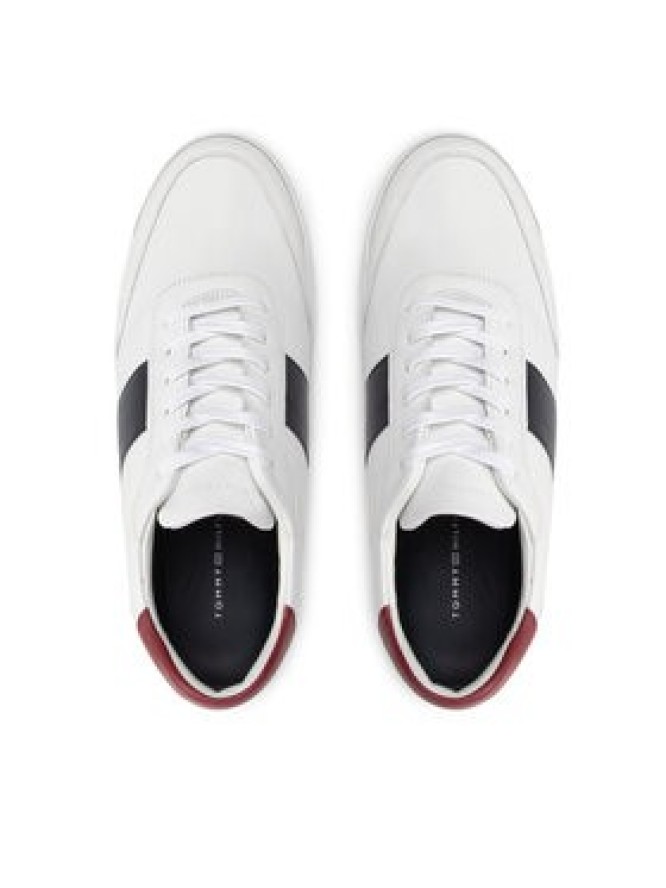 Tommy Hilfiger Sneakersy Premium Cupsole Stripe FM0FM04284 Biały