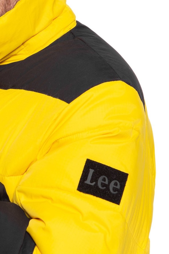 LEE MID PUFFER JACKET LEMON ZEST L87YUNMM