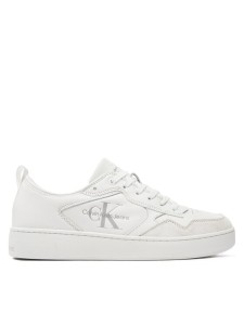 Calvin Klein Jeans Sneakersy Basket Cupsole Low Lth Ml YM0YM00574 Biały