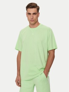adidas T-Shirt ALL SZN IR9111 Zielony Loose Fit