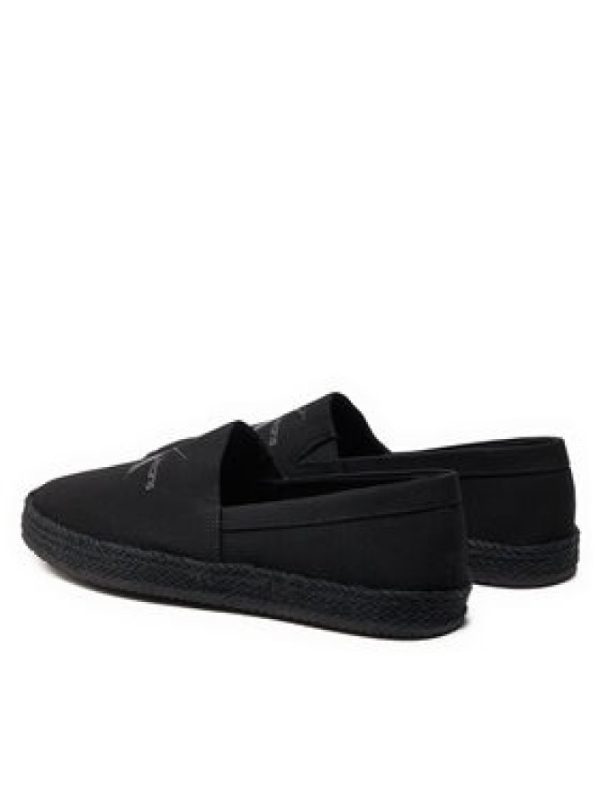 Calvin Klein Jeans Espadryle Espadrille Slipon Ml YM0YM00935 Czarny