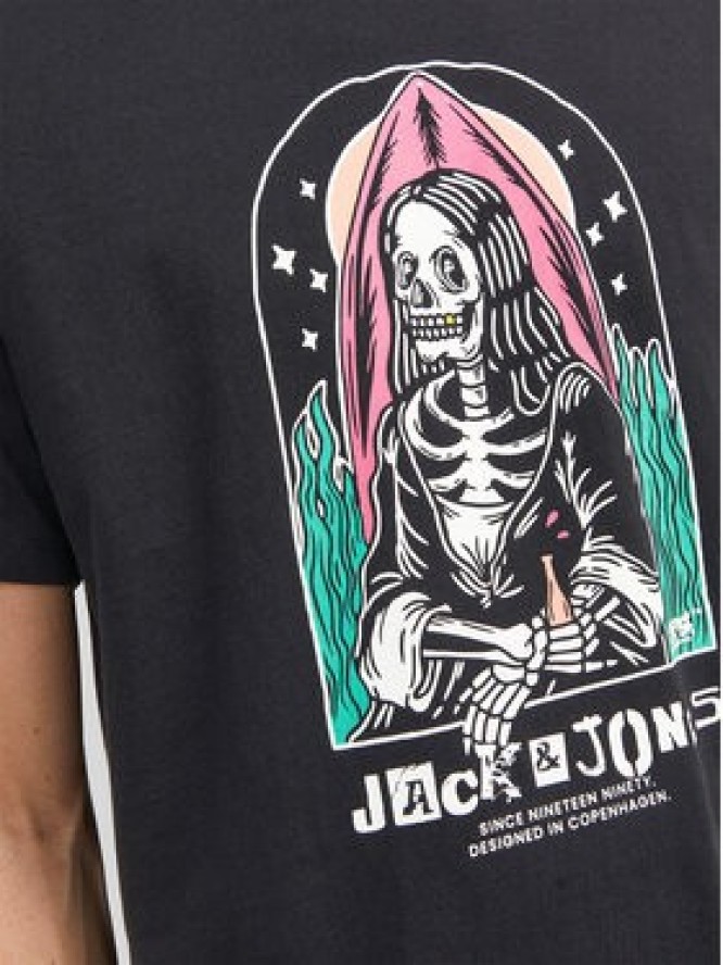 Jack&Jones T-Shirt 12241950 Czarny Standard Fit