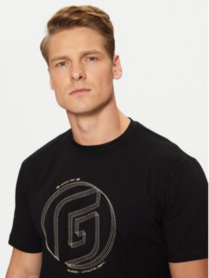 Guess T-Shirt Z5RI01 J1314 Czarny Regular Fit