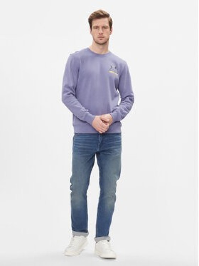 Jack&Jones Bluza 12248906 Fioletowy Standard Fit