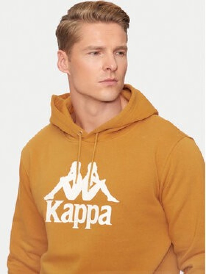 Kappa Bluza Malmo 3 Auth Kontemporary 341M43W Żółty Regular Fit