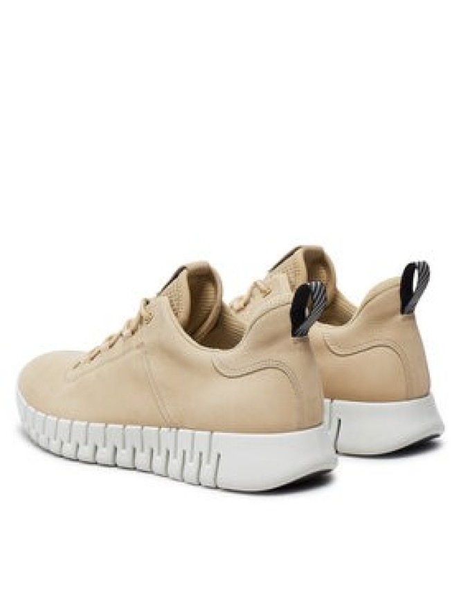 ECCO Sneakersy Gruuv M Sneaker Lea 52520451728 Beżowy