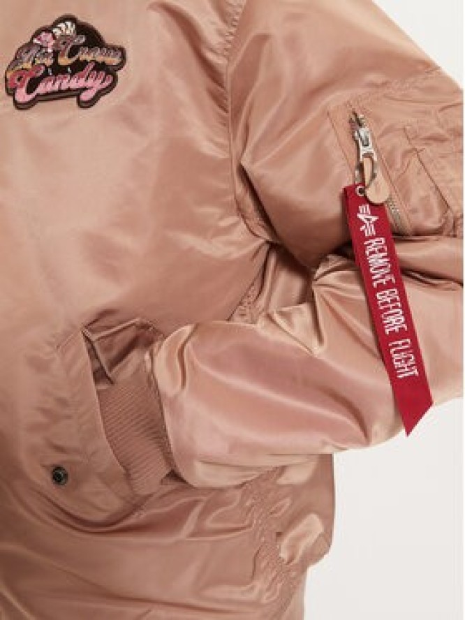 Alpha Industries Kurtka bomber 148140 Beżowy Regular Fit