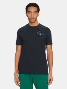 U.S. Polo Assn. T-Shirt MUP3657 Granatowy Regular Fit