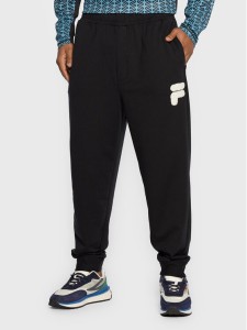 Fila Spodnie dresowe Chiasso Dropped Crotch FAM0138 Czarny Regular Fit