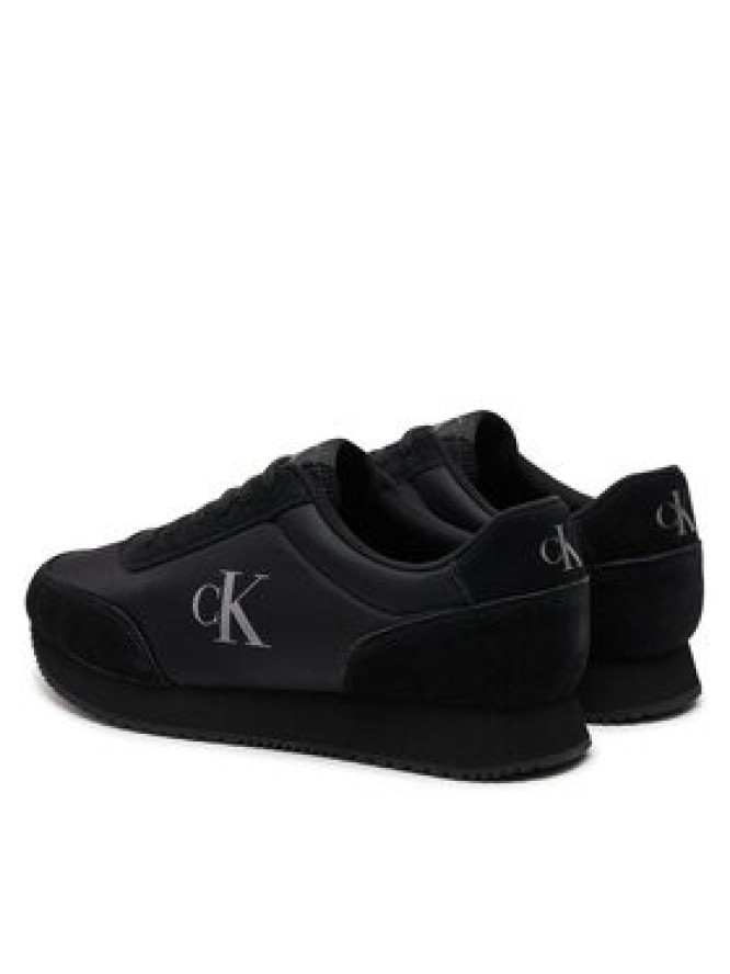 Calvin Klein Sneakersy Retro Runner Iconic Snk YM0YM01119 Czarny