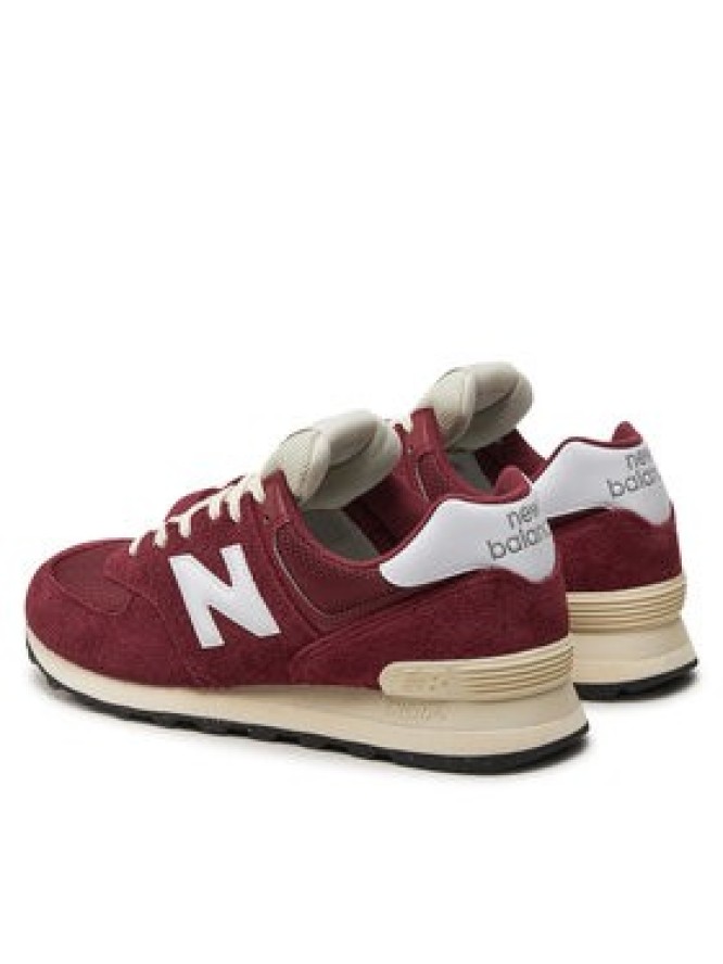 New Balance Sneakersy U574RBK Bordowy