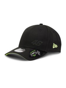 New Era Czapka z daszkiem VR46 Repreve 9FORTY 60284496 Czarny