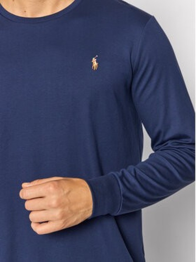 Polo Ralph Lauren Longsleeve 710760121 Granatowy Slim Fit