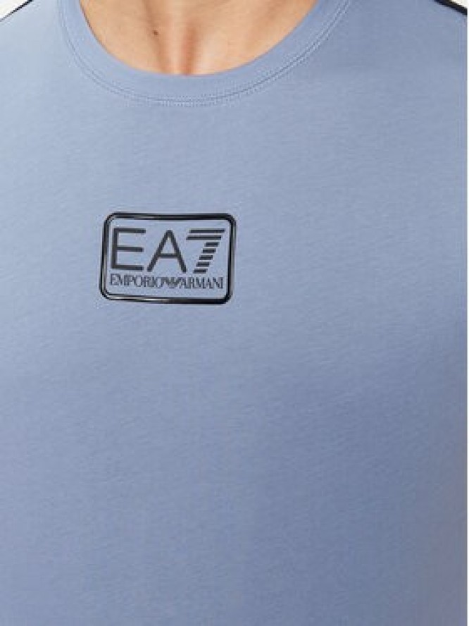 EA7 Emporio Armani T-Shirt 6RPT05 PJ02Z 1531 Niebieski Regular Fit