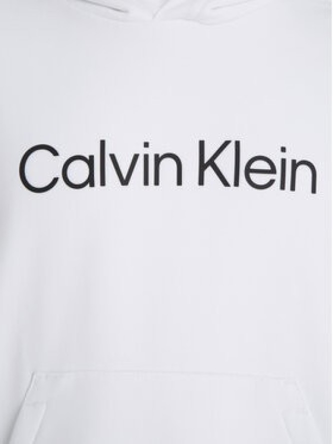 Calvin Klein Bluza Hero K10K111345 Biały Regular Fit