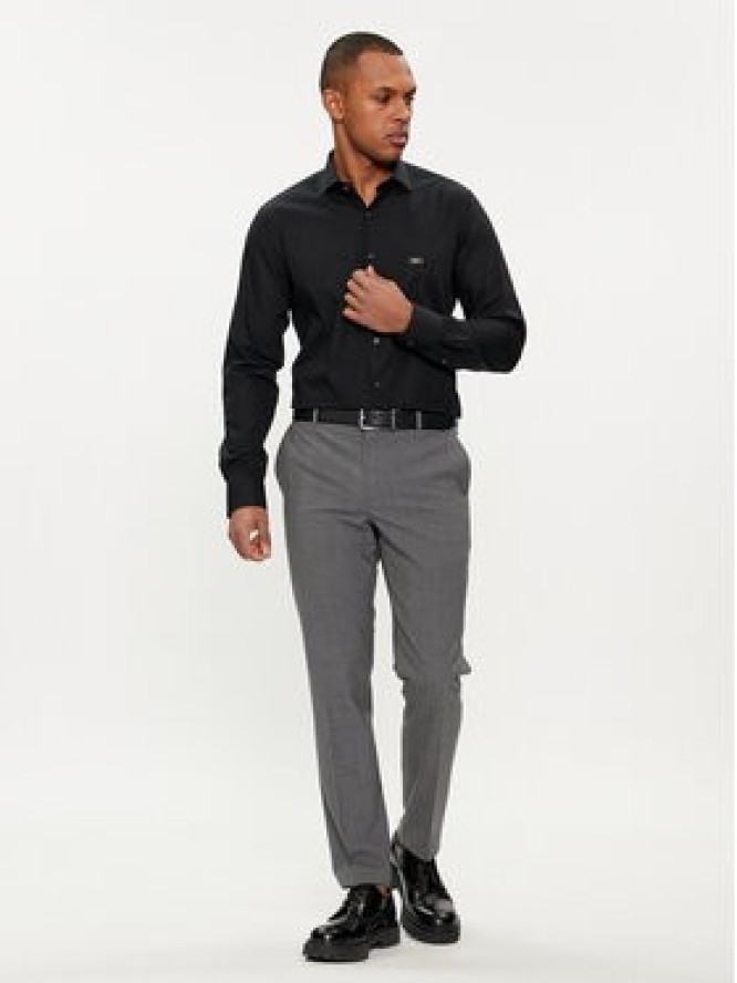 Michael Kors Koszula MK0DS01288 Czarny Slim Fit