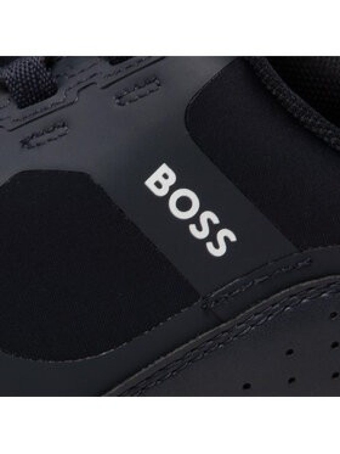 Boss Sneakersy Cedric Runn 50480883 10232558 01 Czarny