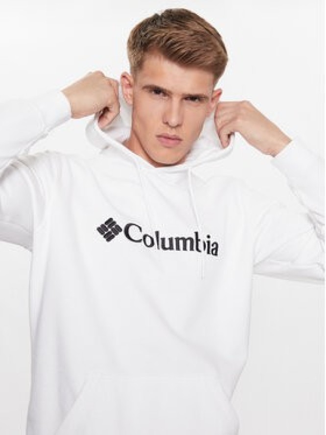 Columbia Bluza CSC Basic Logo™ II Hoodie Biały Regular Fit