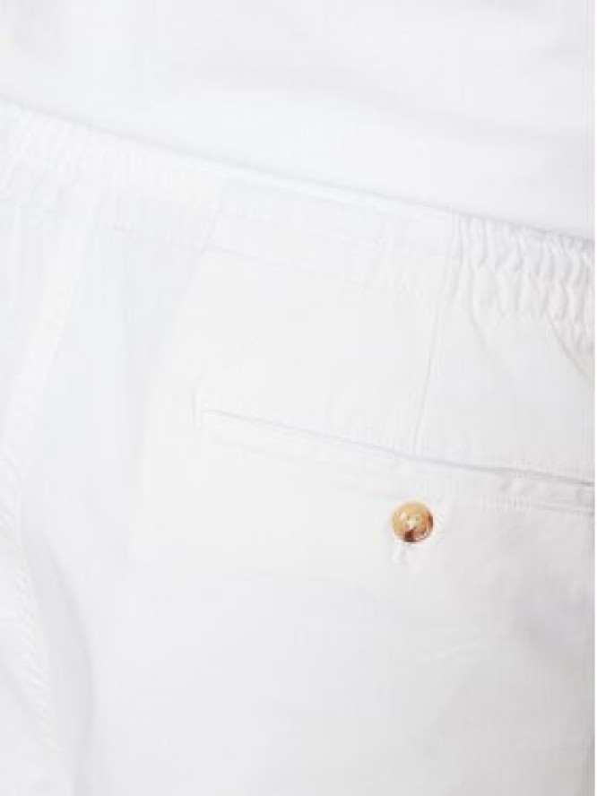 Polo Ralph Lauren Szorty materiałowe 710644995042 Biały Regular Fit