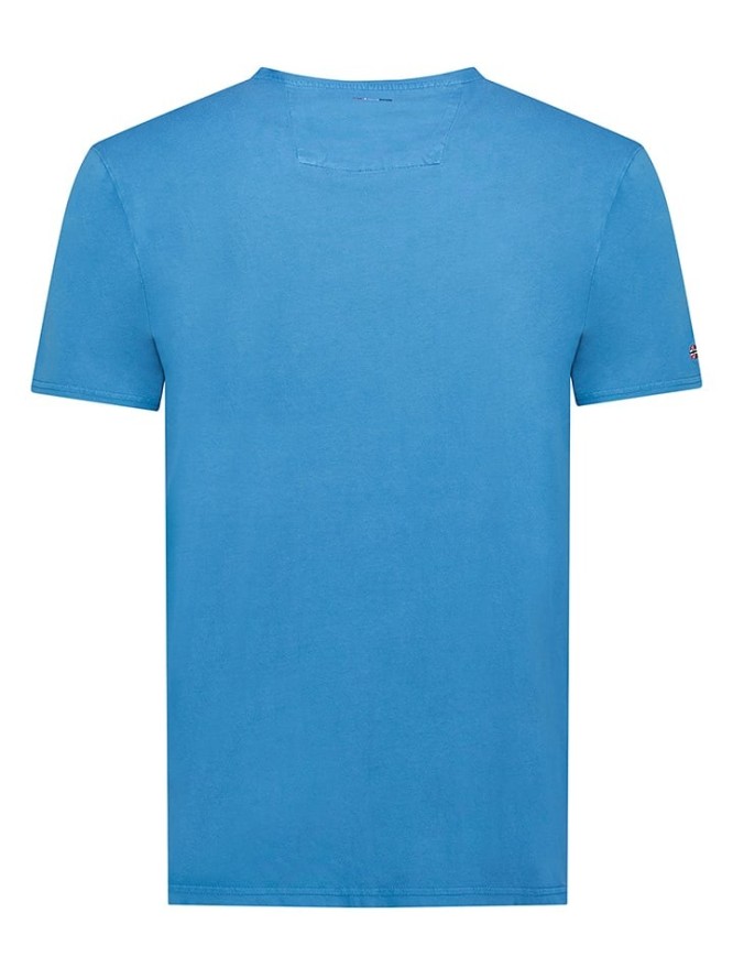 Geographical Norway Koszulka w kolorze niebieskim rozmiar: XXL