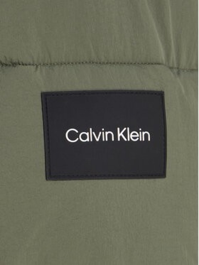 Calvin Klein Kurtka puchowa Crinkle K10K112228 Zielony Regular Fit