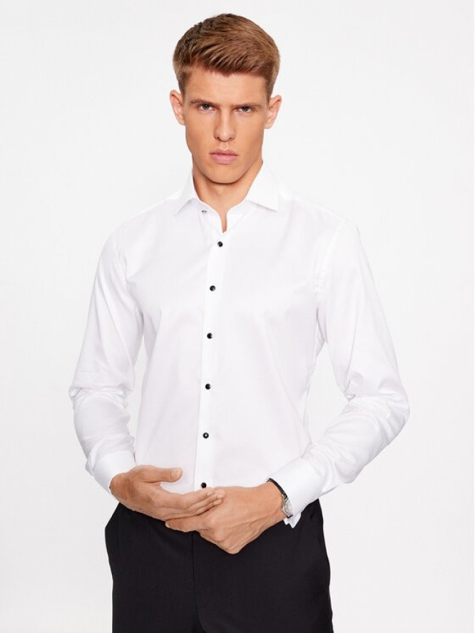 Eterna Koszula 8218/F659 Biały Slim Fit