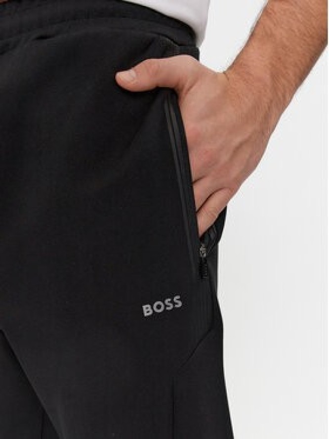 Boss Spodnie dresowe Hadiko 1 50504752 Czarny Regular Fit