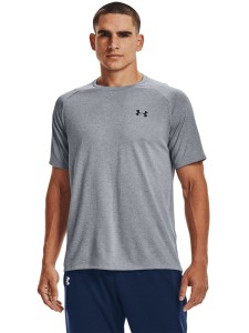 Koszulka treningowa męska UNDER ARMOUR Tech 2.0 SS Tee - szara