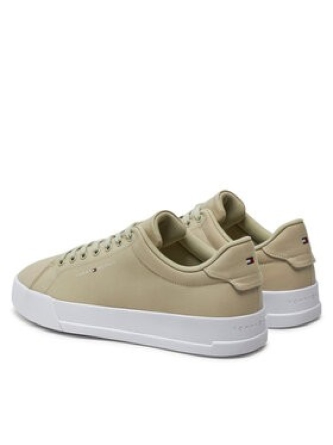 Tommy Hilfiger Sneakersy Th Court X Ventile 1D2 FM0FM05114 Beżowy