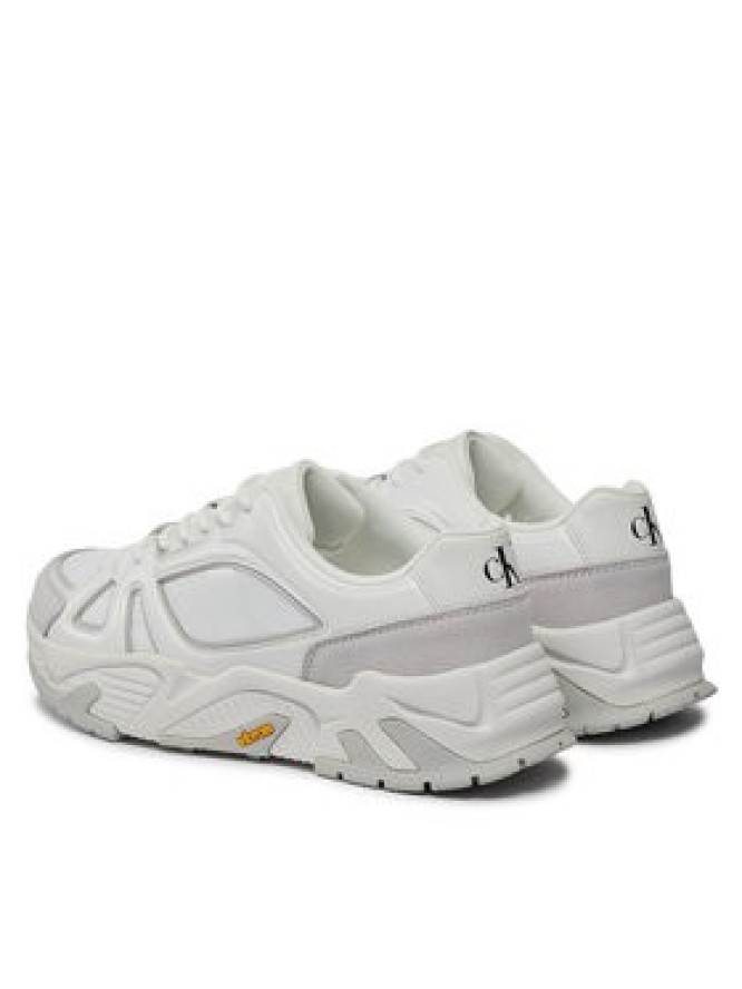 Calvin Klein Jeans Sneakersy Vibram Runner Low Mix Nbs Lum YM0YM00880 Biały