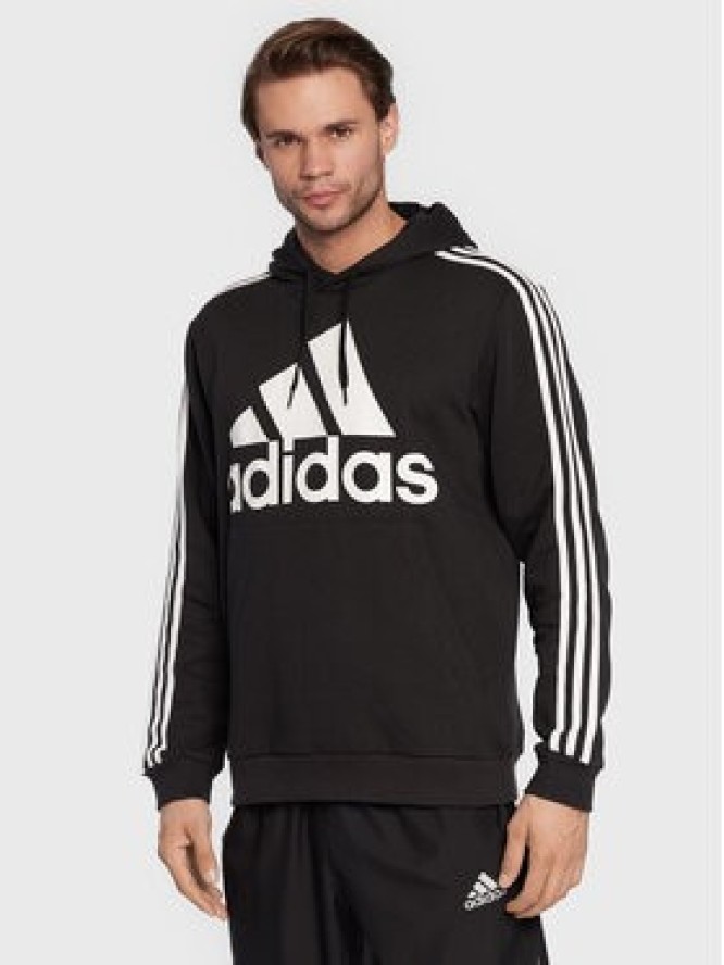 adidas Bluza Essentials H14641 Czarny Regular Fit