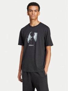 adidas T-Shirt Supply Street IY3431 Czarny Regular Fit