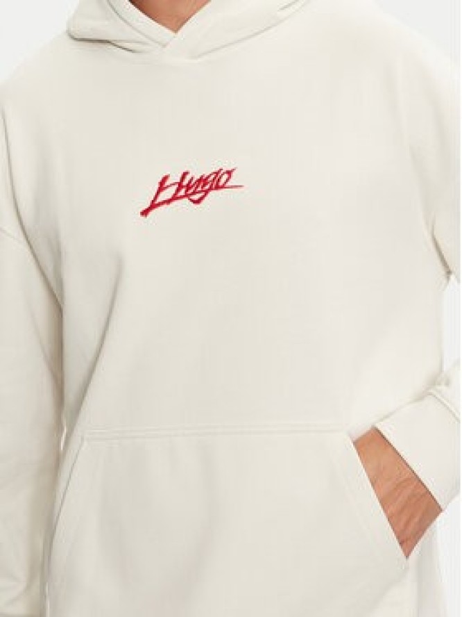 Hugo Bluza Dlogolong 50521070 Écru Relaxed Fit