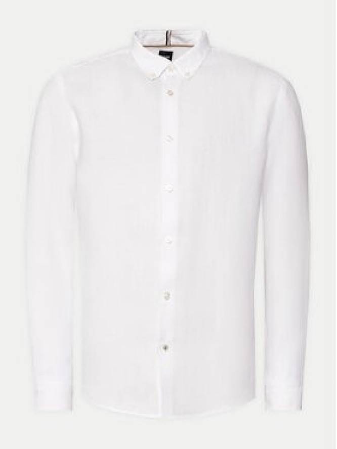 Boss Koszula S-Liam 50513849 Biały Regular Fit