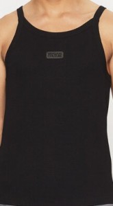 Versace Jeans Couture T-Shirt 78GAH614 Czarny Regular Fit