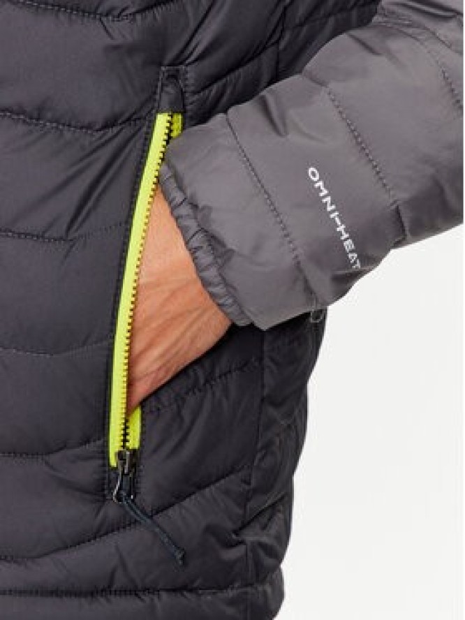 Columbia Kurtka puchowa Powder Lite™ Hooded Jacket Szary Regular Fit