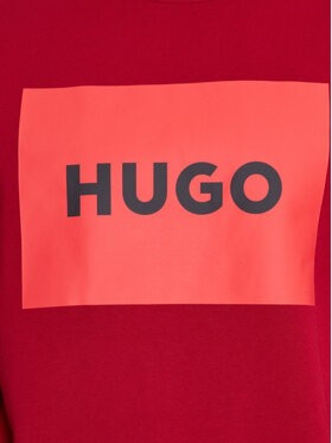 Hugo Bluza Duragol222 50467944 Czerwony Regular Fit