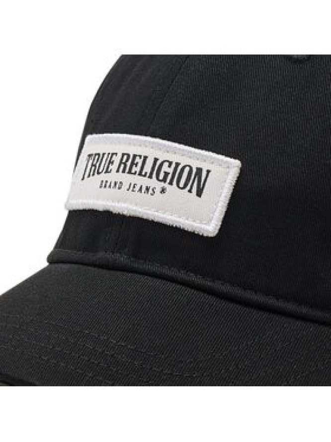 True Religion Czapka z daszkiem Box Arch Logo TR2347 Czarny