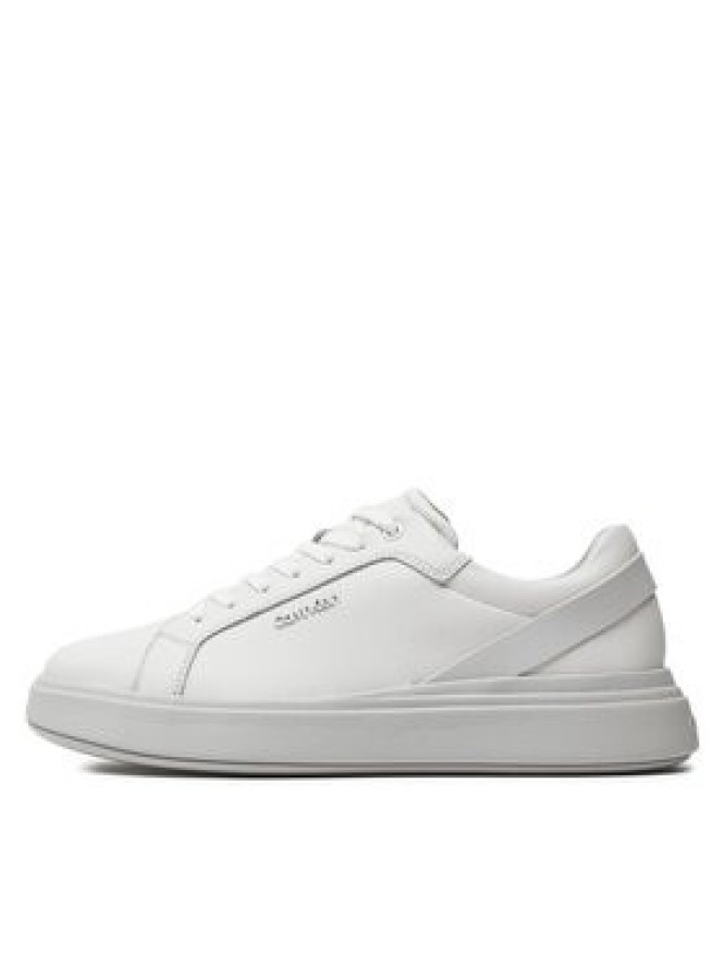 Calvin Klein Sneakersy Low Top Lace Up W/ Stripe HM0HM01494 Biały