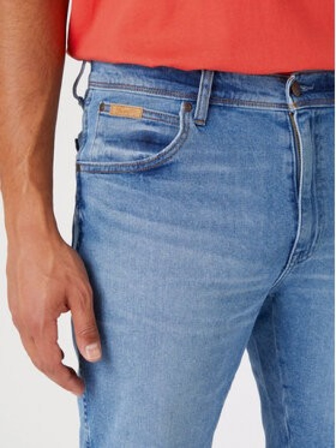 Wrangler Szorty jeansowe W11C84Z94 112330706 Niebieski Slim Fit