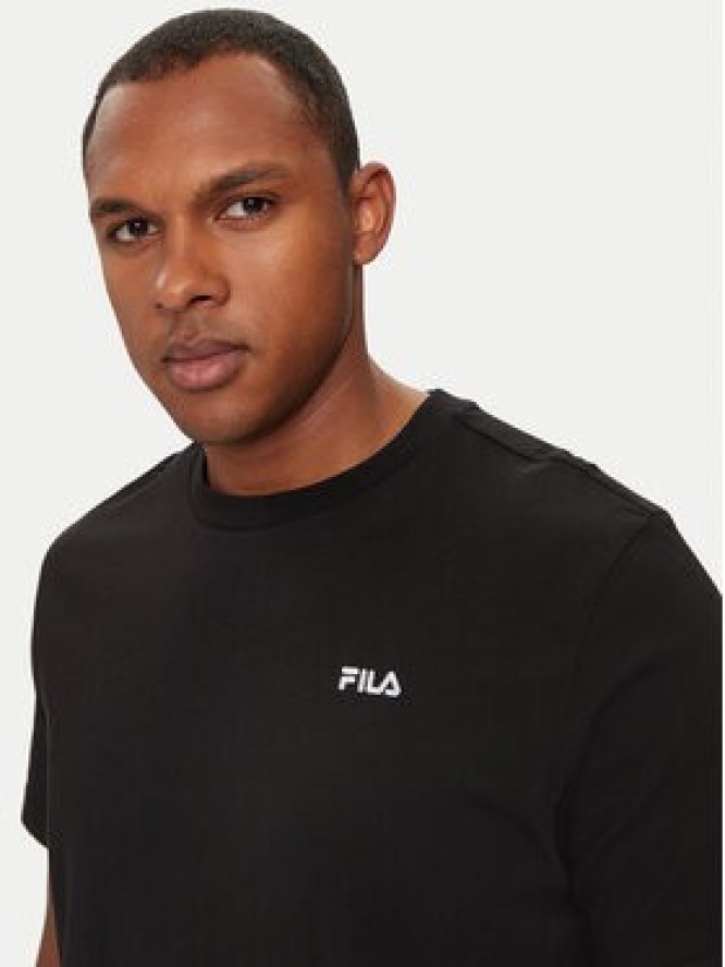 Fila T-Shirt Berloz FAM0340 Czarny Regular Fit