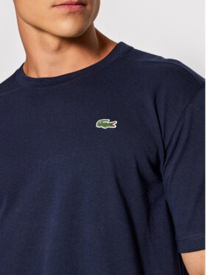 Lacoste T-Shirt TH7618 Granatowy Regular Fit