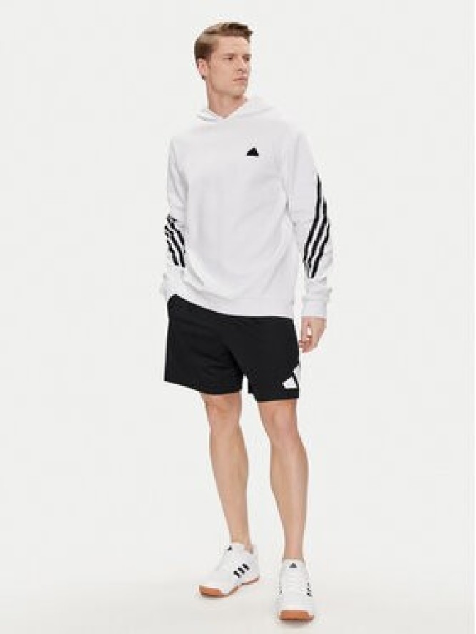 adidas Bluza Future Icons 3-Stripes Hoodie IC6720 Biały Regular Fit