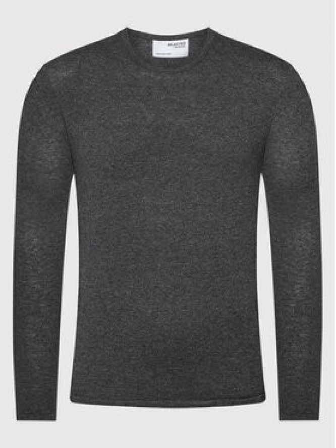 Selected Homme Sweter Rome 16079774 Szary Regular Fit