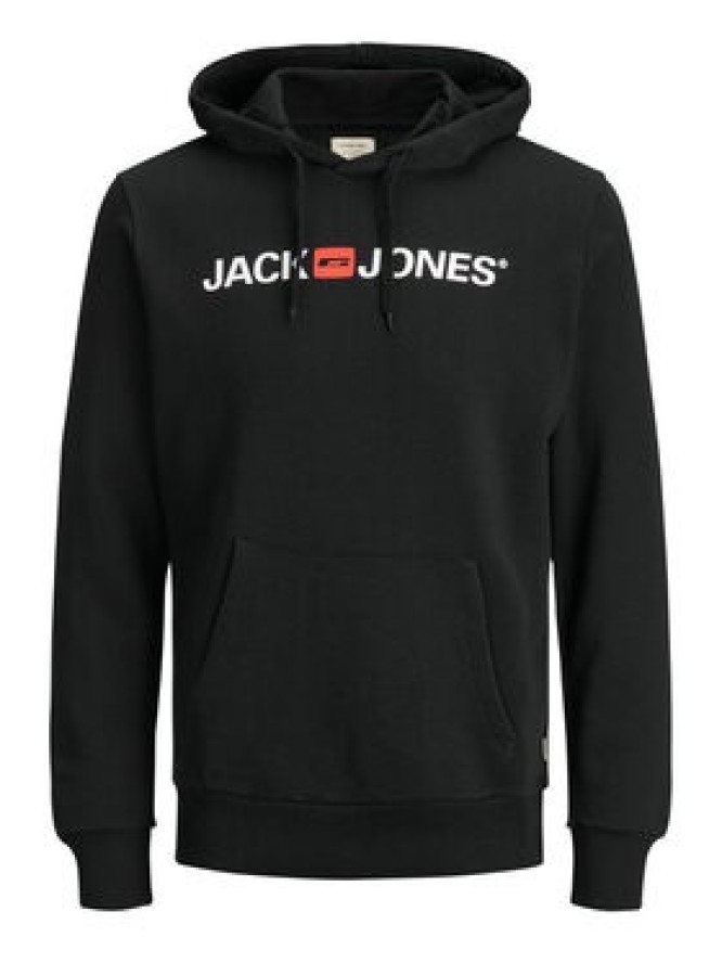 Jack&Jones Bluza Corp Old Logo 12137054 Czarny Regular Fit