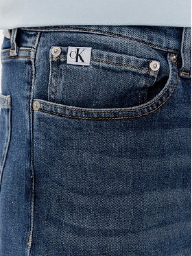 Calvin Klein Jeans Jeansy J30J324193 Niebieski Slim Taper Fit