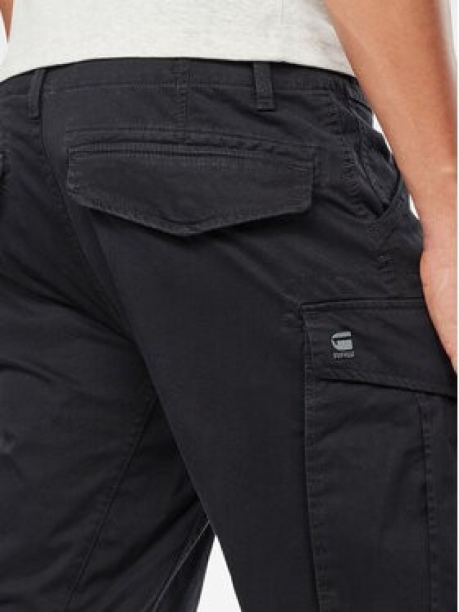 G-Star Raw Spodnie materiałowe Rovic D02190-5126-6484 Czarny Tapered Fit