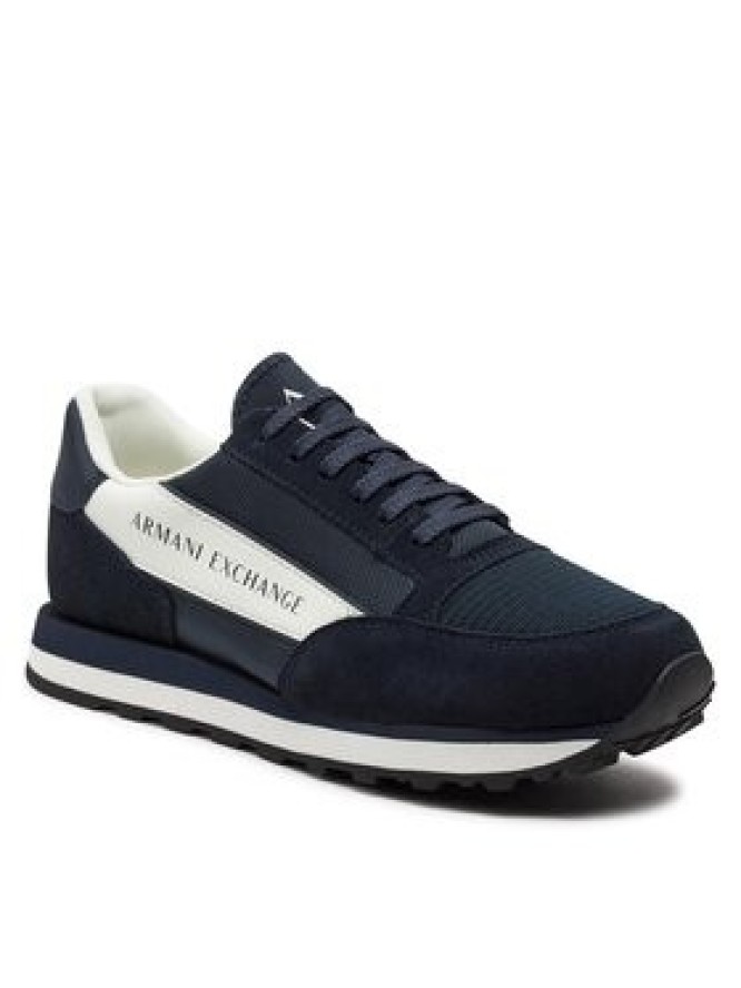 Armani Exchange Sneakersy XUX083 XV263 S531 Granatowy