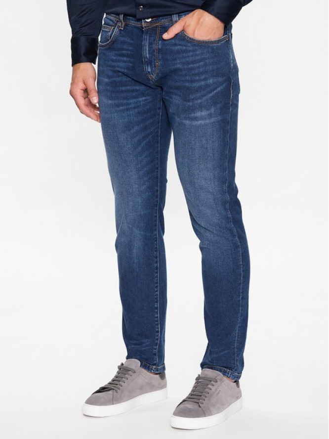 Baldessarini Jeansy B1 16506/000/1659 Niebieski Tapered Fit